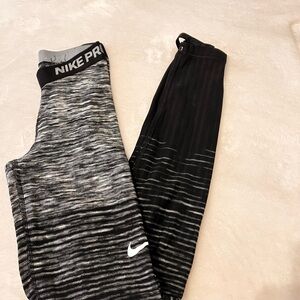 Nike women  Black and Gray Bottoms
